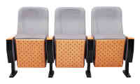 Chaises d'auditorium ignifuges de haute qualité YA-01, acier robuste, ergonomiques, modernes, empilables, mobilier scolaire, salles de conférence