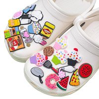 Nuevos Estilos al por Mayor, Populares Adornos de PVC y Goma para Zapatos, Diseños Personalizados, Dibujos Animados, Charms para Zapatos