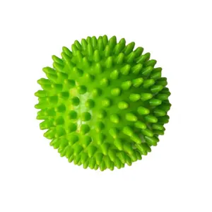 रंगीन पीवीसी 7.5CM/9CM Spiky मालिश गेंद योग मालिश गेंद थोक वापस मालिश Spiky गेंद