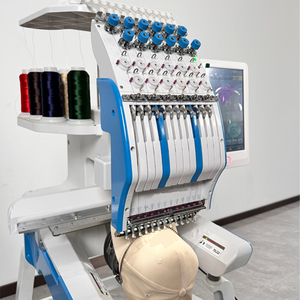 Machine à broder informatisée VMA Chine, mini, à tête unique, petite taille, personnalisée, haute qualité pour casquettes et t-shirts - Product Image 1