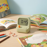 Bestseller MUID Style Retro Gameboy Kreativer Digitaler Wecker LCD-Display Countdown-Timer Smart Snooze für Studenten Schreibtisch