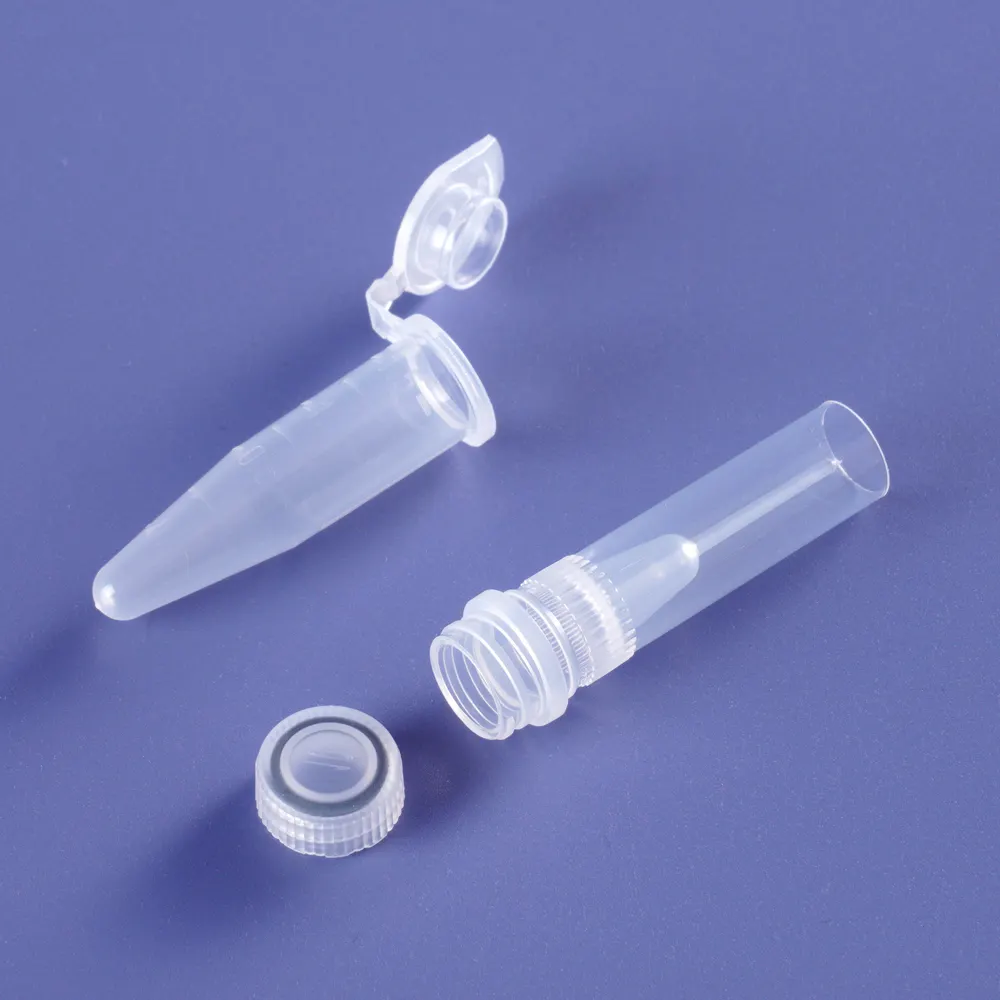 Prix de fabrication clair 0.5ml Micro tube PCR unique