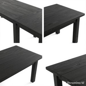 Bàn gỗ cho màu đen - Product Image 3