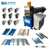 Bangnuo Machinery, fournisseur de machines de formage à froid de rails de guidage pour portes à enroulement galvanisées de haute qualité certifiées CE