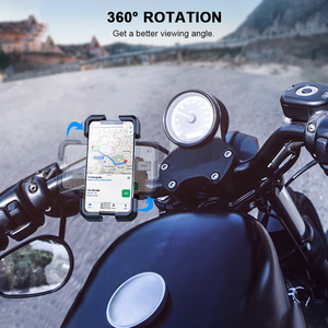 Support universel pour téléphone de vélo, support de téléphone pour moto, support de téléphone portable pour guidon de vélo, accessoires pour vélo et scooter - Product Image 2