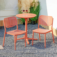 Fauteuils de jardin en aluminium vert olive, directement de l'usine, pour piscine, café, restaurant, salon de thé