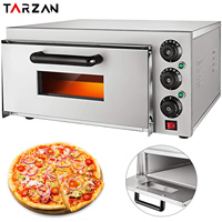 Équipement de Boulangerie Professionnel en Acier Inoxydable Machine à Pain Four à Gaz/Électrique Four à Convection Commercial Four à Pizza