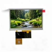 Innolux 4,3 Zoll TFT LCD-Bildschirm mit Hoher Helligkeit 480x272 Auflösung AT043TN25 V2 Modell und Optionalem Touchscreen
