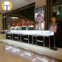 Lassic-superventas de cristal con cerradura personalizada, escaparate de cristal con luz