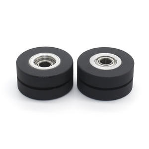 Suministro Directo de Fábrica, Polea Silenciosa de Poliuretano TPU, Conjunto de Rodamientos SMR105ZZ, Rodillo Plano de 7*26*13 mm - Product Image 5