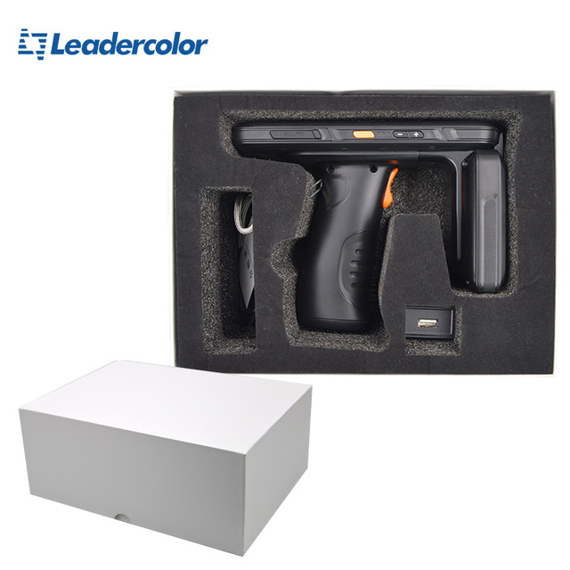 Waterproof Android Handheld UHF RFID Reader Barcode QR Code Scanner RFID Handheld Reader for Warehouse Inventory