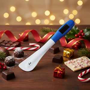 Thermomètre numérique en silicone avec spatule <span class=keywords><strong>de</strong></span> <span class=keywords><strong>cuisson</strong></span>, étanche, plage <span class=keywords><strong>de</strong></span> -50 à 300 °C, connexion magnétique pour la cuisine et le barbecue - Product Image 5