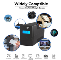 BK650 OEM & ODM Onduleur monophasé de secours 650VA 360W avec batterie au plomb pour la sauvegarde des ordinateurs portables