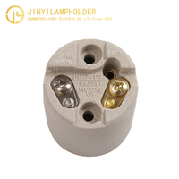 Lampe sur pied base d'ampoule en céramique porte-ampoule lumière bases de lampe 3d veilleuse ronde ovale base en bois pour acrylique