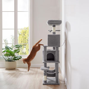 7 Layer Cat Scratcher Tower Home Cat Toys Tree Pets Hammock Sisal Post Climbing Frame Toy Cat Scratching <b>Board</b> Climbing Frame - Product Image 3