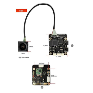 Controlador de Vuelo FPV con Seguimiento por IA y Cámara 1080P Todo en Uno Betaflight Fly Tower para Quadcopter FPV UAV Freestyle - Product Image 1
