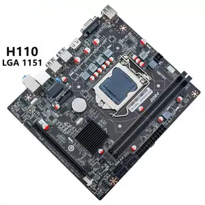 Factory Supplier H110 Motherboard DDR4 LGA1151 i7 i5 i3 Core Socket LGA1151 Motherboard