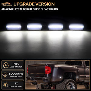 Luz de Marcador Lateral LED Nueva al <span class=keywords><strong>por</strong></span> Mayor para Chevy Silverado 2500HD 3500HD GMC Sierra 2500HD 3500HD, Luz de Señal de Giro Blanca, Ámbar y Roja - Product Image 5