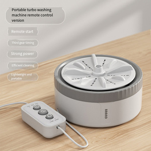 Mini-<span class=keywords><strong>lave</strong></span>-<span class=keywords><strong>linge</strong></span> portable à ultrasons avec alimentation USB pour voiture, maison et usage commercial - Modes de lavage multifonctionnels - Product Image 4