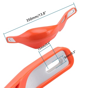 GOOFIT Protège-mains pour moto Protège-mains Universel 22mm 28mm Protège-guidon <span class=keywords><strong>Pare</strong></span>-<span class=keywords><strong>brise</strong></span> Dirt Bike - Product Image 2