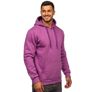 Prix de gros – Sweat à capuche décontracté pour homme en tissu polaire respirant et à séchage rapide, mélange polyester/coton de haute qualité, idéal pour l'hiver - Product Image 1