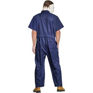 Overol de Trabajo Personalizado para Hombre, Manga Corta, Algodón Transpirable, Cintura Elástica, Uniforme - Product Image 5
