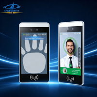 HFSecurity RA08, Máquina de Control de Asistencia con Reconocimiento Facial, Gestión de Visitantes con Huella Dactilar, Software Gratuito GreenPass
