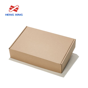 HENGXING logotipo personalizado marrón cartón electrónica envío cajas de correo portátil caja de embalaje de cartón para ordenador portátil - Product Image 3