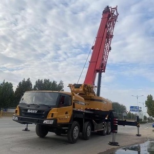 Grue mobile Sany 25T/50T/80T/90T/100T, grue sur camion STC800T STC900 STC1000 avec 10% de réduction sur moteur, boîte de vitesses, pompe et PLC - Product Image 1