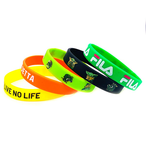 Wholesale Product OEM ODM Different Pattern Elastic Badminton Silicone Wristbands for Men