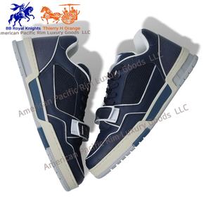 Zapatillas de Baloncesto Vintage de Lujo, Zapatillas Deportivas de Piel de Alta Calidad para Caminar, Correr y Patinar, con Cordones, para Hombre, Nuevas - Product Image 2
