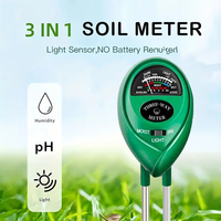 Prix d'usine 3-en-1 plante humidité et sol pH-mètre maison jardin sain pelouse et ferme outil de croissance promouvoir des plantes saines