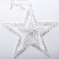 Lumières LED étoiles scintillantes colorées mignonnes pour la décoration de la chambre d'enfant, lumières LED à piles