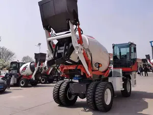 Concrete Mixer Trucks With Front And Rear Cabs Available For You To Choose 3.5 Cubic Meter Mixer Truck
