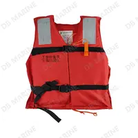 IMPA 331171 gilet di sicurezza sul lavoro di cavalluccio marino di galleggiamento in Nylon di colore rosso