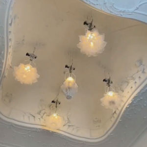 โคมไฟแขวนเพดานทรงดอกไม้แบบไดนามิกดอกไม้ขึ้นลงโคมไฟระย้า - Product Image 4