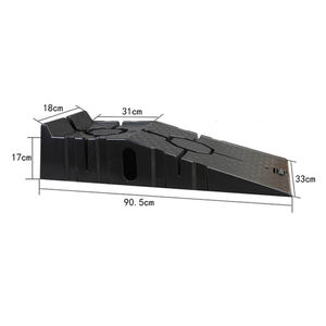 منحدر بلاستيكي للسيارات عالي التحمل ومنخفض الارتفاع، منحدرات دعم للسيارات في المرآب، منحدر للإطارات - Product Image 2