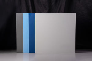 Piastrelle in ceramica lucidata smaltata pura grigia in bianco e nero 800 x800 decorazione monocromatica per pareti e pavimenti, piastrelle da cucina in ceramica - Product Image 3