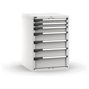 Fami Master 714x726x1000mm grey <b>chest</b> of <b>drawers</b> with 7 adjustable <b>drawers</b> - Product Image 1