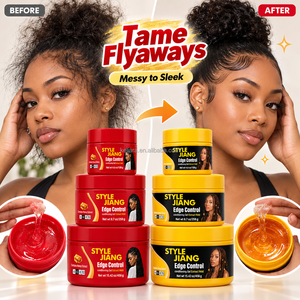 Honey Edge <b>Gel</b> Extra Strong Hold for Natural 4C Hair Baby Hair Braids OEM ODM Supplier Extra Hold Edge Styling - Product Image 1