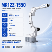 Bras robotique industriel FOBOT Mr12z-1550 à 6 axes, charge utile de 12 kg, portée de 1550 mm pour les intégrateurs de systèmes de traitement et de découpe laser