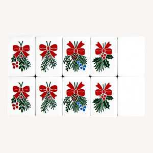 Fichas <span class=keywords><strong>de</strong></span> Mahjong Acrílicas con Temática Navideña, Duraderas, Blancas, Estilo Dominó, para Juegos Navideños, Fiestas Familiares, Regalo - Product Image 3