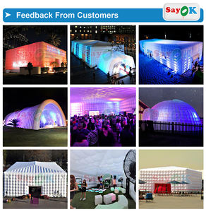 Grande Tente Gonflable <span class=keywords><strong>Cube</strong></span> avec Éclairage LED pour Mariages, Fêtes et Événements Extérieurs – <span class=keywords><strong>Prix</strong></span> Compétitif - Product Image 6