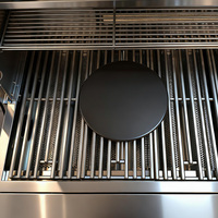 Pierre à pizza en céramique résistante à la chaleur pour barbecue, charbon de bois Kamado Grill Four Accessoire de cuisson OEM professionnel pour cuisine d'extérieur