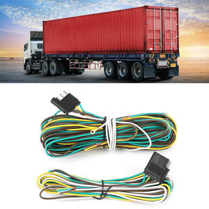 קרוון חיווט רתמה הרחבה 36ft 8.5 + 2.4 מ '4 חוט 4 שטוח 4 סיכה עם תקע זכר - Product Image 5