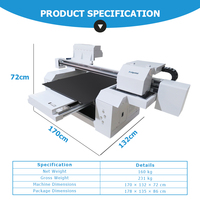 Imprimante UV à plat grand format Antprint 6090 AP-T9pro tout-en-un pour métal, bois, verre, PVC, acrylique, céramique, cuir, etc.