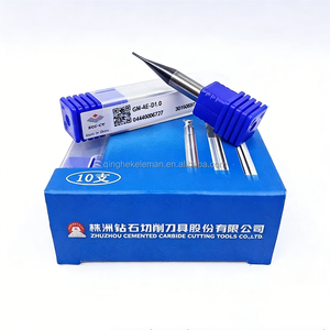 ดอกกัดโซลิดคาร์ไบด์แบบปลายแบน 4 ฟลุต รุ่น ZCC.<span class=keywords><strong>CT</strong></span> GM-<span class=keywords><strong>4E</strong></span>-D1.0&4F-1.0MM*6*3*50  ความแข็ง 50HRC  เคลือบ TIAIN  รองรับ OEM ODM - Product Image 1