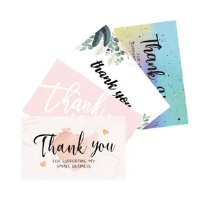 High quality greeting cards thank you card printing for small business