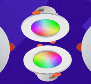 Đèn âm trần thông minh Tuya <span class=keywords><strong>Lamp</strong></span> RGBW RGB 10W LED, đèn downlight LED thông minh đang được bán - Product Image 5