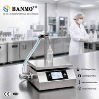 Machine de remplissage de liquides en acier inoxydable avec balance numérique semi-automatique pour huile, eau et cosmétiques
